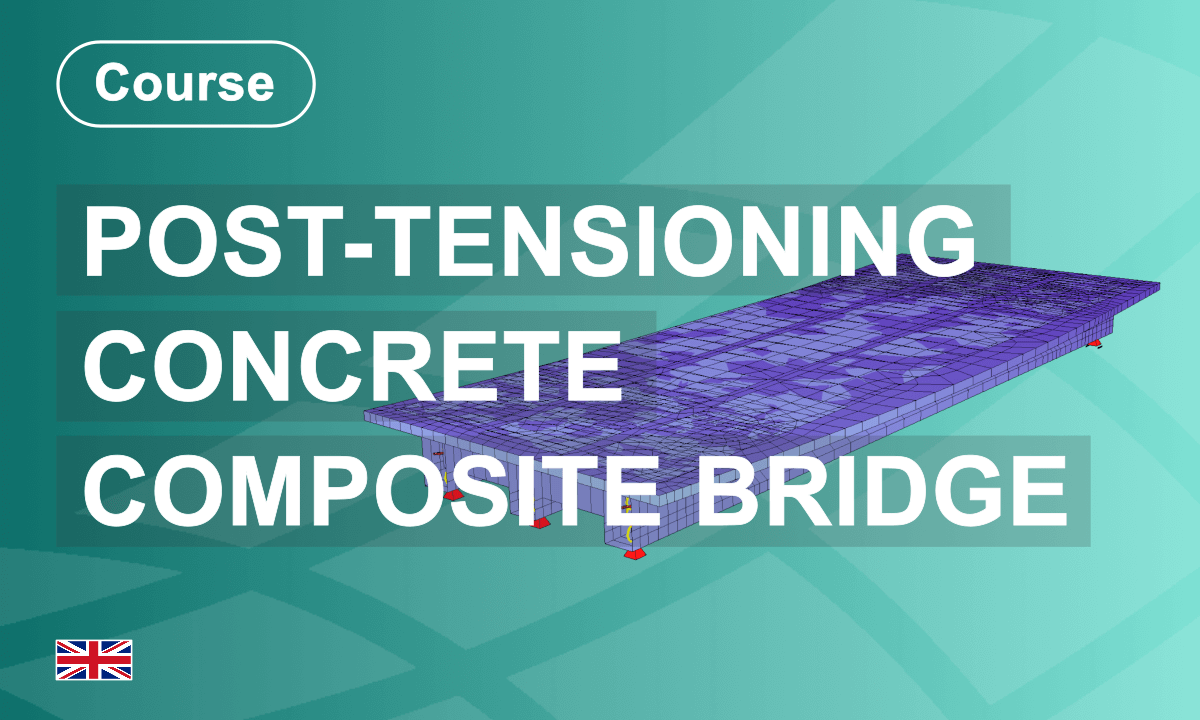 Post-Tensioned Concrete Composite Bridge