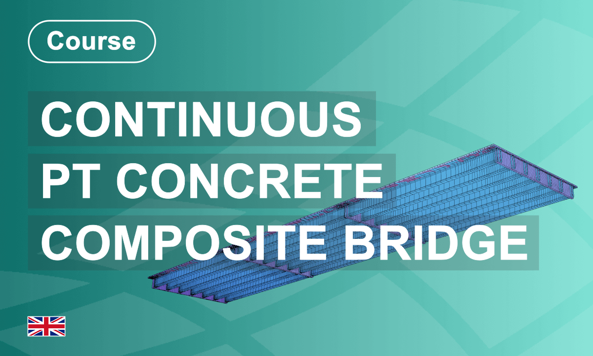 Continuous Post tensioned Concrete Composite Bridge